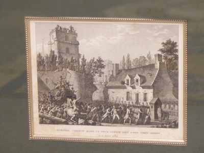 Lot 321 - Six frames of French 1789 revolutionary...