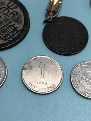 Lot 339 - A 1934 American half dollar pendant, a 1988...
