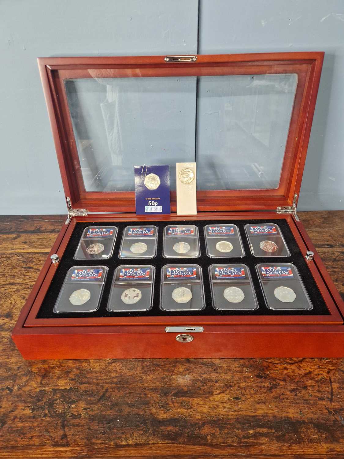 Lot 367 - A Danbury Mint boxed set 'Fifty Year's of the...