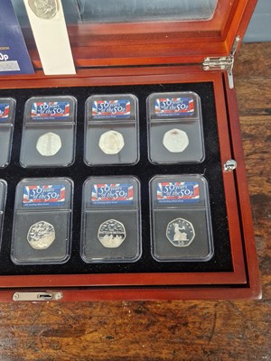 Lot 367 - A Danbury Mint boxed set 'Fifty Year's of the...