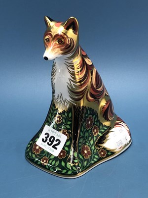 Lot 392 - A Royal Crown Derby Jane James Devonian Vixen...