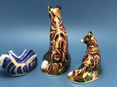 Lot 392 - A Royal Crown Derby Jane James Devonian Vixen...