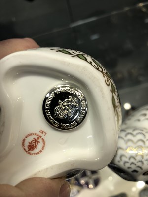 Lot 394 - A Royal Crown Derby Old Imari Honey Bear...