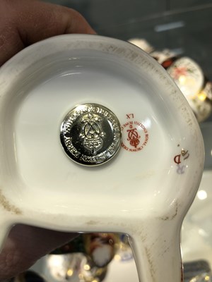 Lot 394 - A Royal Crown Derby Old Imari Honey Bear...