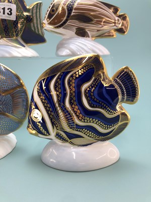 Lot 413 - A 1989 Royal Crown Derby 'Angel Fish', another...
