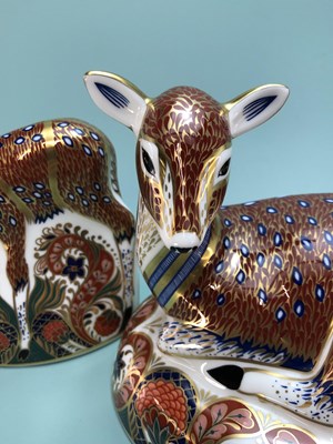 Lot 419 - A 1996 Royal Crown Derby figure of a 'Fawn'...