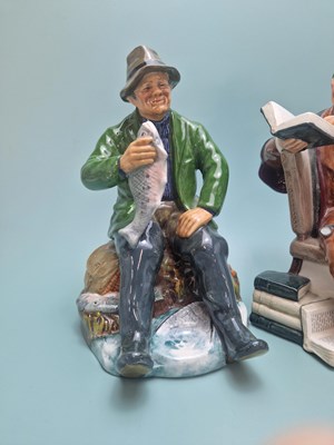 Lot 456 - Two Royal Doulton figures: the Professor HN...