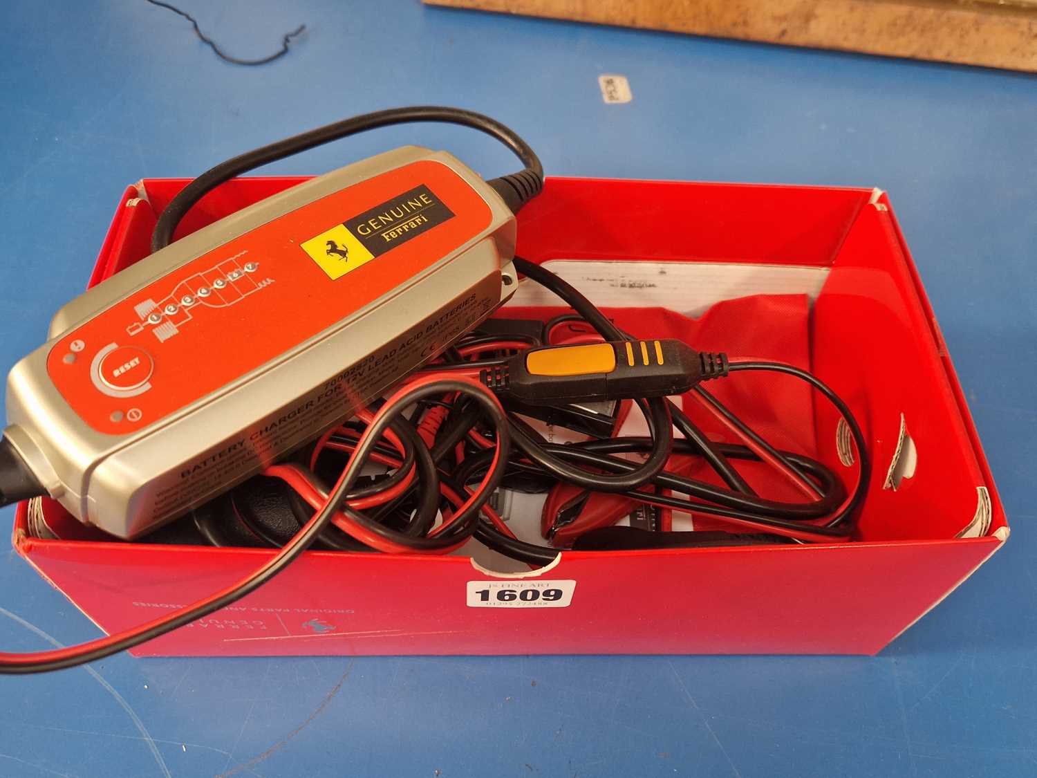 Lot 1609 - A boxed Ferrari battery charger
