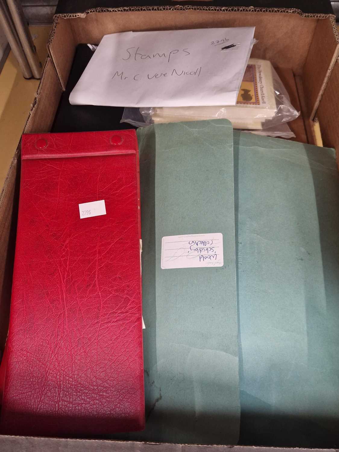 Lot 1610 - Albums and sheets of postage stamps together...
