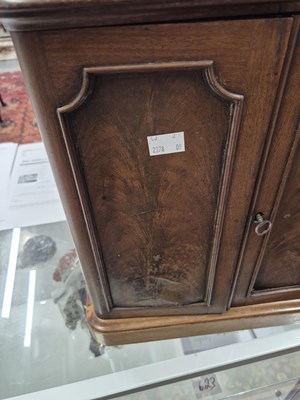 Lot 478 - A late Victorian mahogany collector's tabletop...
