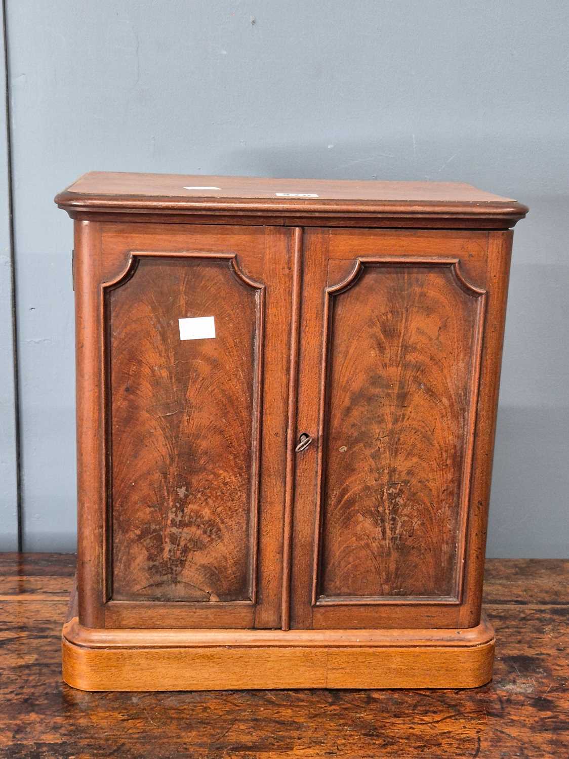 Lot 478 - A late Victorian mahogany collector's tabletop...