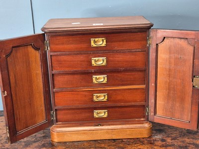 Lot 478 - A late Victorian mahogany collector's tabletop...