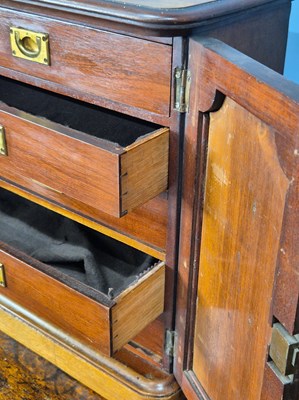 Lot 478 - A late Victorian mahogany collector's tabletop...