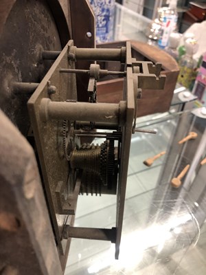 Lot 495 - A British Rail mahogany cased fusee wall clock,...