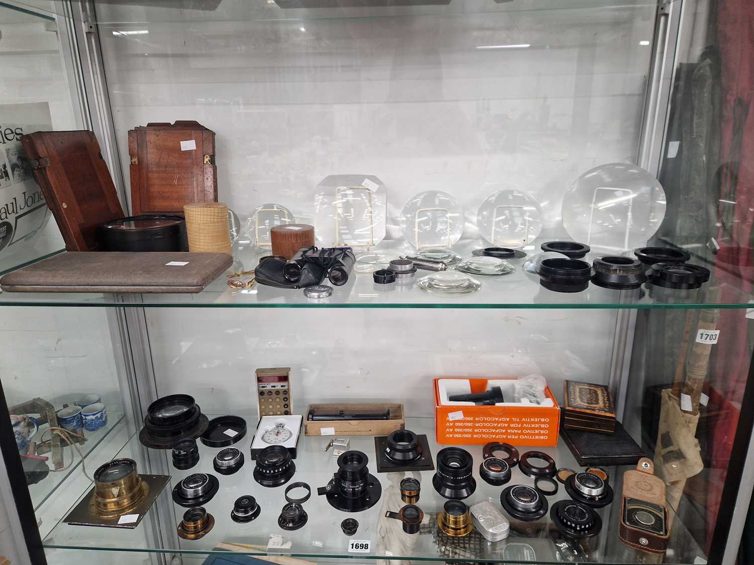 Lot 1698 - A collection of camera and other lenses