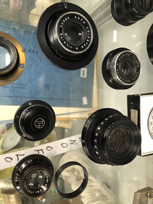 Lot 1698 - A collection of camera and other lenses