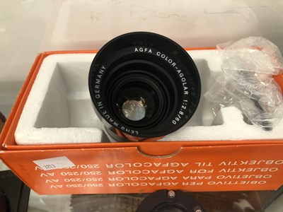 Lot 1698 - A collection of camera and other lenses