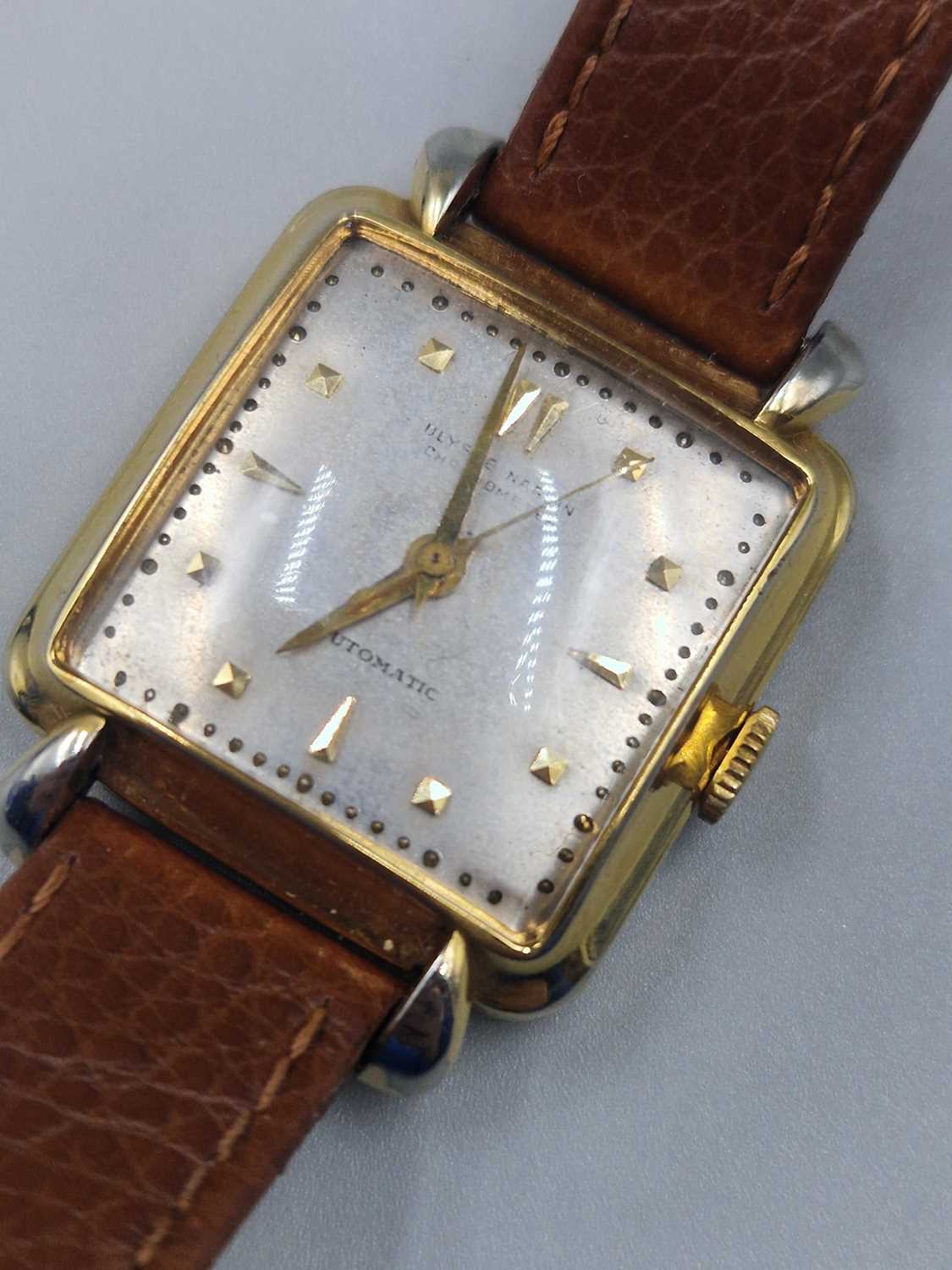 Lot 7 - A Ulysse Nardin gents automatic wristwatch...