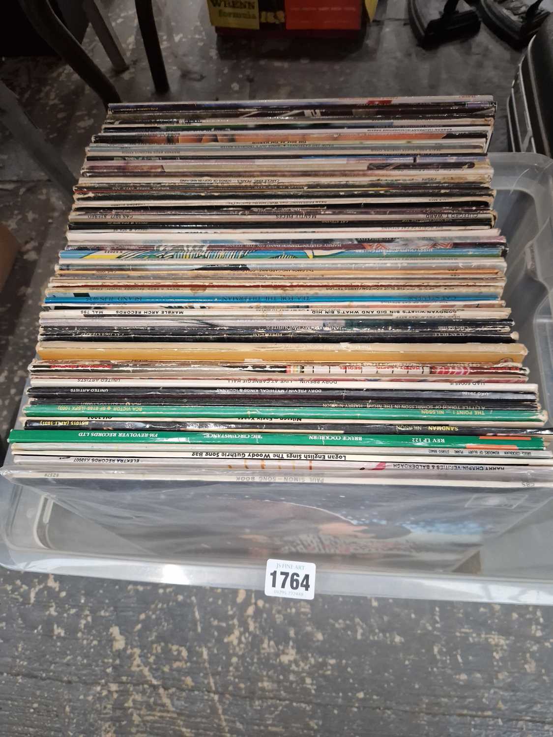 Lot 1764 - Approximately 65 LP records: Paul Simon,...