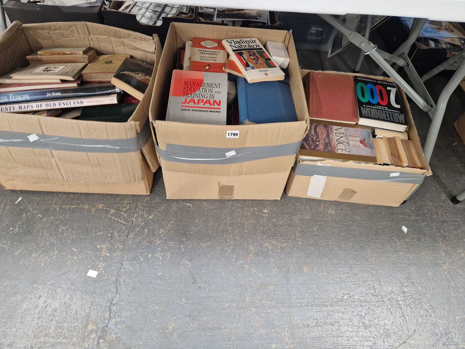 Lot 1799 - Books: text books, novels, guides, etc
