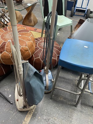 Lot 1835 - A retro Hoover vacuum cleaner, a Hoover floor...