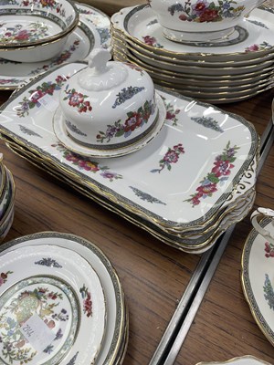 Lot 1872 - A Paragon Tree of Kashmir pattern dinner set