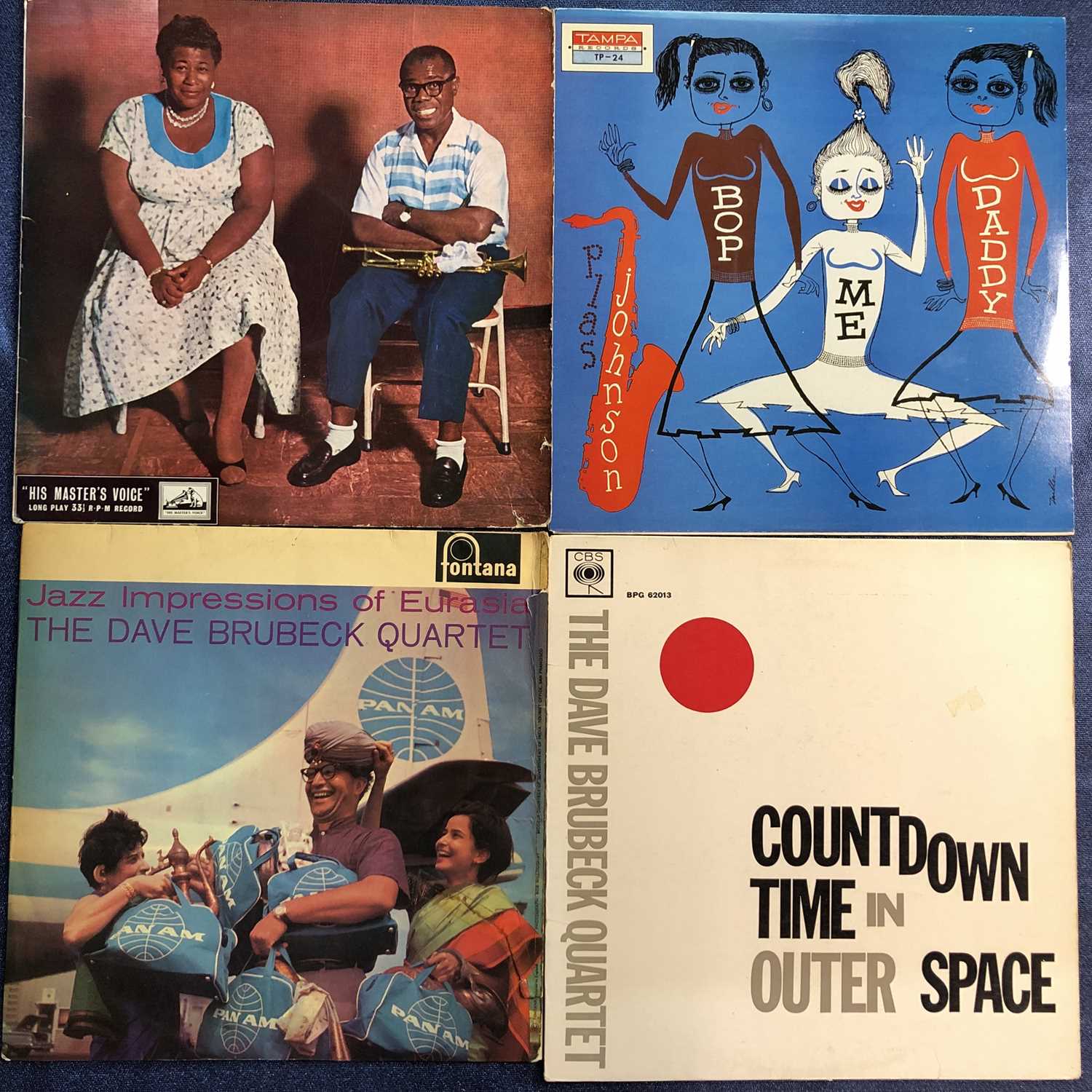 Lot 16 - Jazz – 14 LP Records & 1x10”: Ella & Louis...