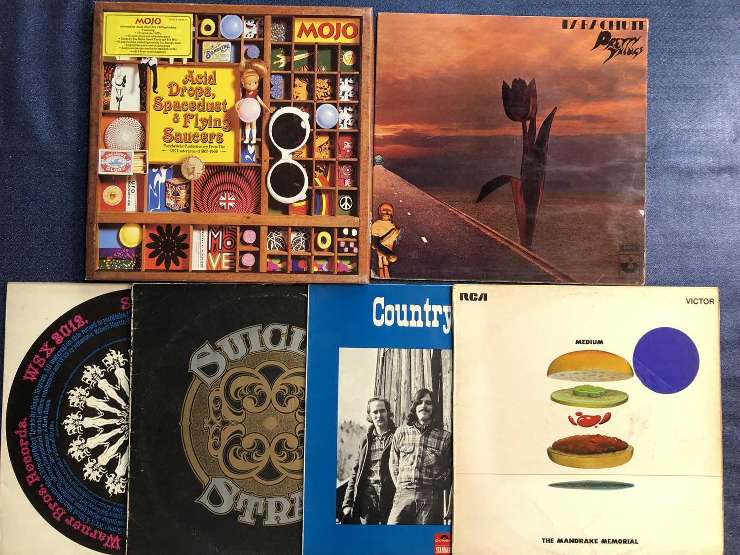 Lot 25 - Psychedelic Rock – 5 LP Records & CD Boxset:...