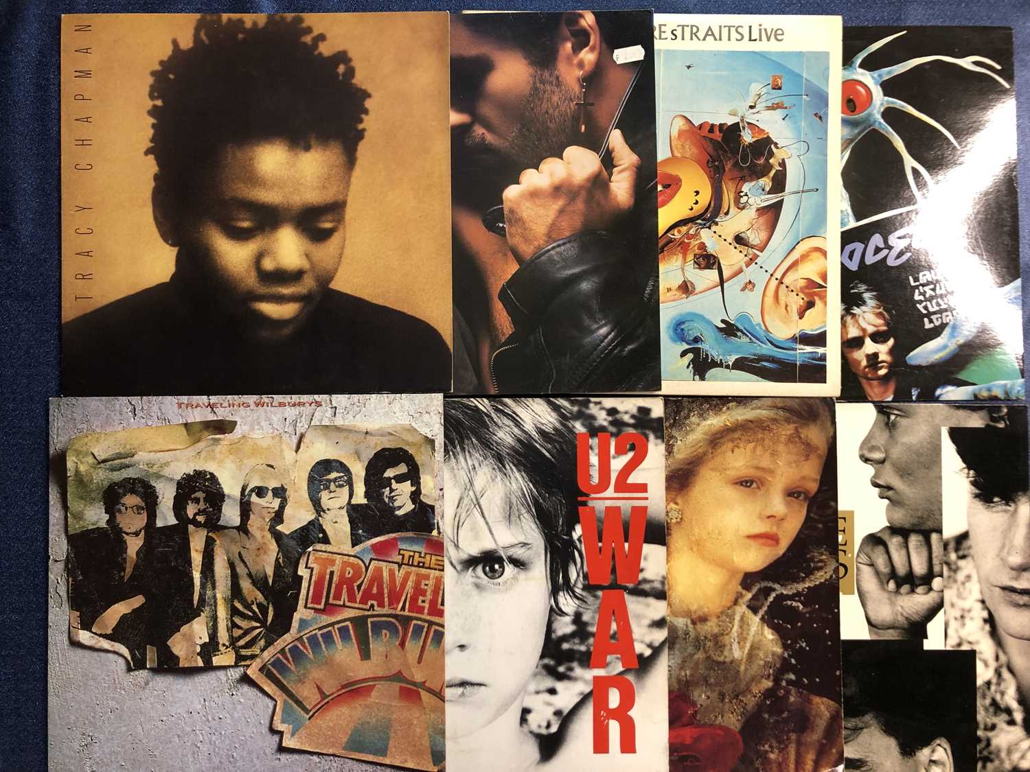 Lot 30 - 80s Pop/Rock – 8 LP Records: Tracy Chapman 1st...