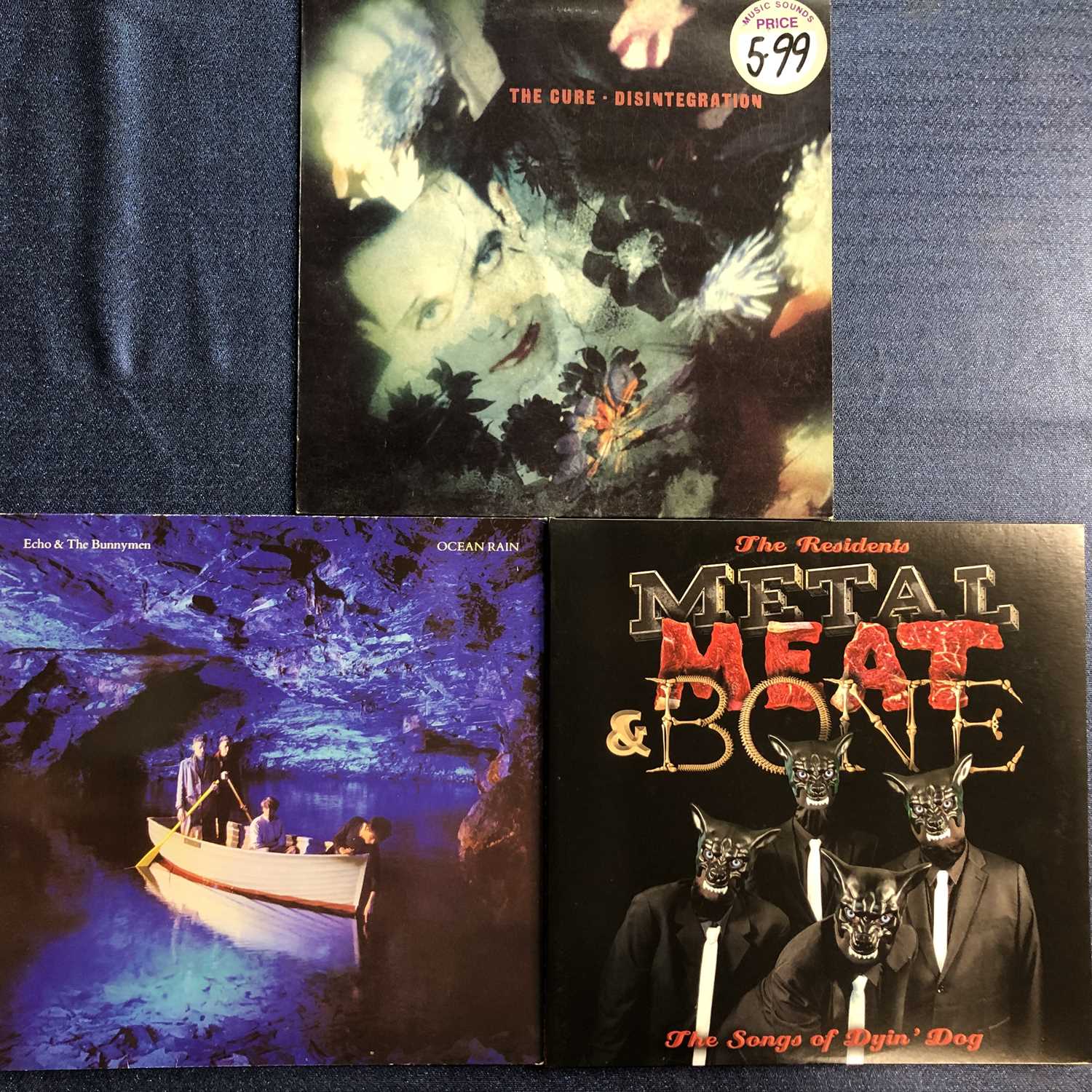 Lot 88 - New wave/Indie – 3 LP Records: The Cure –...