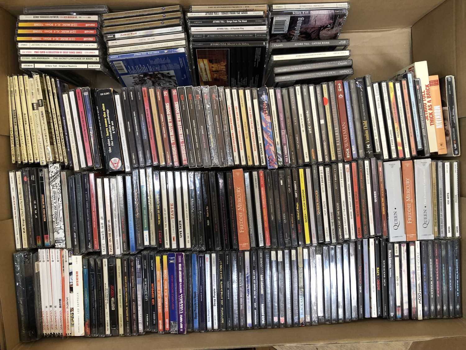 Lot 110 - Rock – Approx 220 CDs: Led Zeppelin, Queen,...