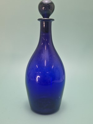 Lot 813 - A late 19th century ruby overlay glass vase...