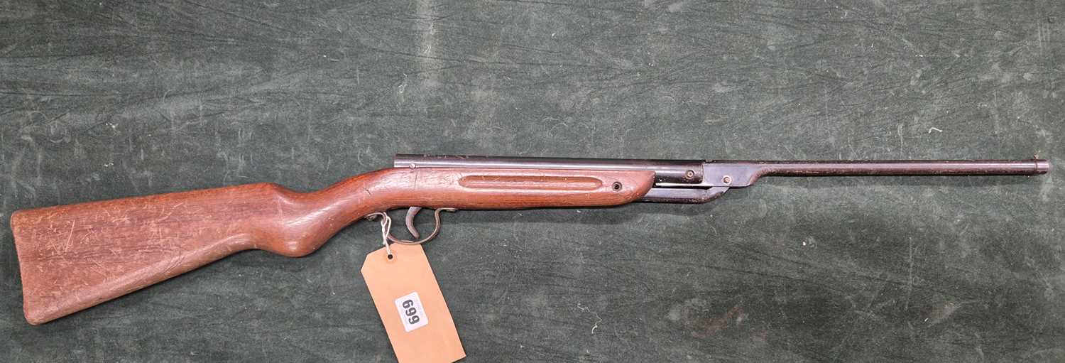 Lot 699 - Air Rifle. Diana Model 22. .177 cal  break...