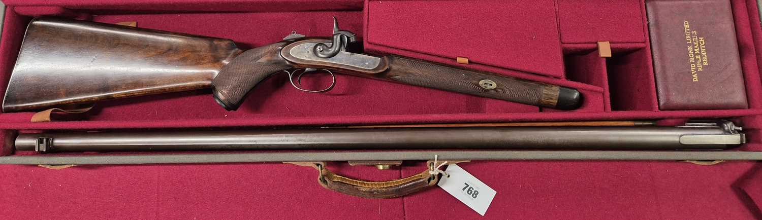 Lot 768 - (Firearms dealers only) A FINE DAVID MONK...