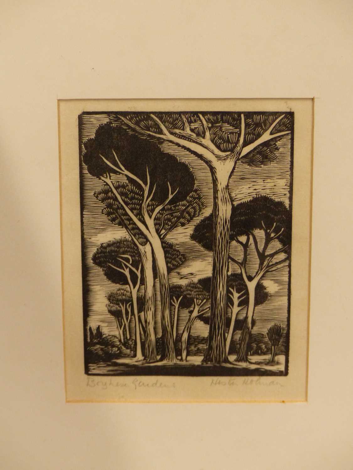 Lot 506 - Hester Holman (Fl.1925-1929) "Summer" Woodcut....