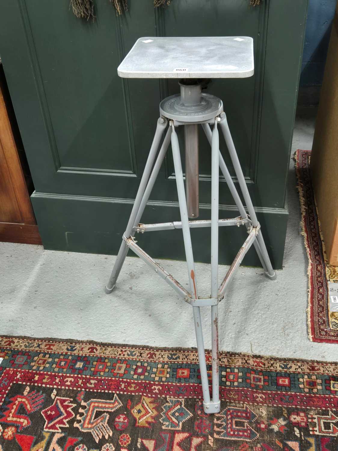 Lot 860 - An Alec Tiranti grey metal modelling stand...