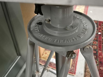 Lot 860 - An Alec Tiranti grey metal modelling stand...