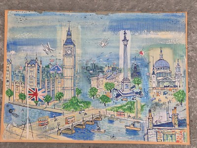Lot 585 - Manner of Raoul Dufy (1877-1953) London...