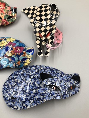 Lot 12 - Lea Stein. Five signed Lea Stein brooches. One...