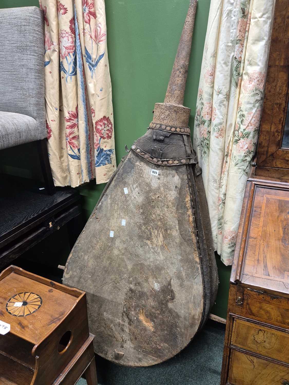 Lot 925 - A pair of forge bellows
