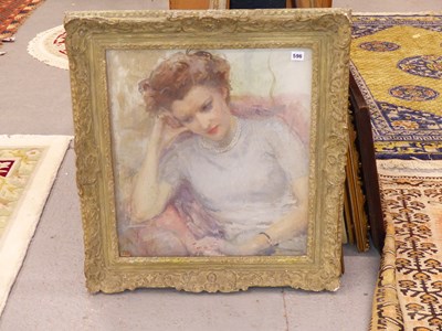Lot 596 - Kate Elizabeth Olver. (1881-1960) Portrait of...
