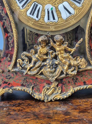 Lot 933 - A large 19th-century french Boulle bracket...