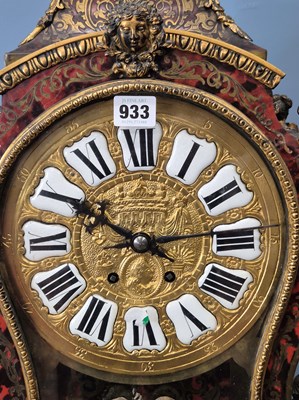 Lot 933 - A large 19th-century french Boulle bracket...