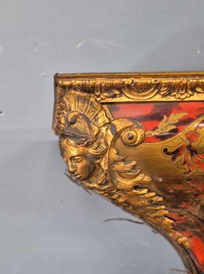 Lot 933 - A large 19th-century french Boulle bracket...