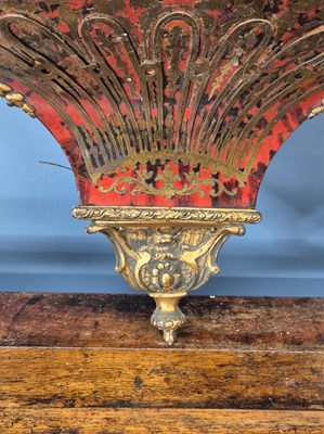 Lot 933 - A large 19th-century french Boulle bracket...
