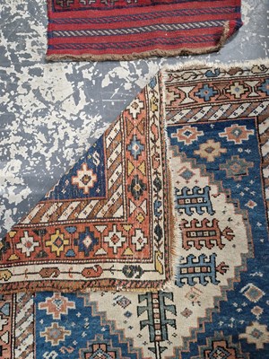 Lot 1518 - An antique Turkish tribal rug. 241 x 110 cm