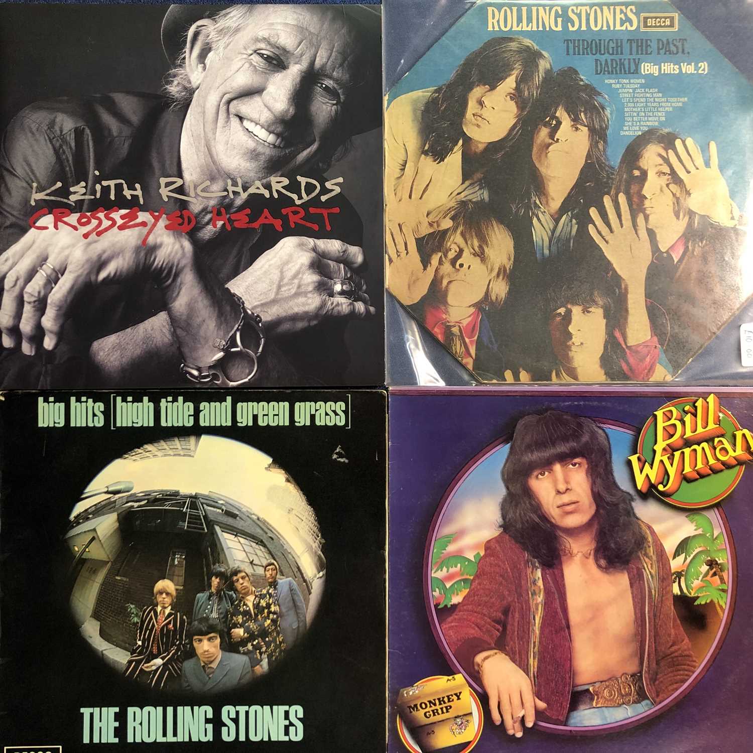 Lot 131 - The Rolling Stones / Related - 11 LP Records:...