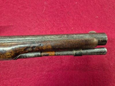 Lot 761 - An 18th-century flintlock duelling pistol by...