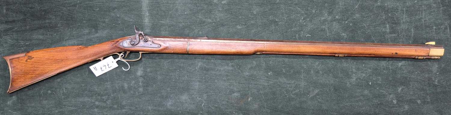 Lot 767 - Rifle- (FAC Required) Italian percussion black...