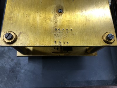 Lot 643 - A Rare RAF operations room Sector clock with...